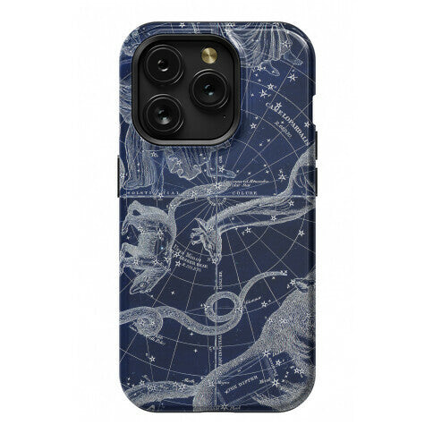 Blue and White Constellations Phone Case
